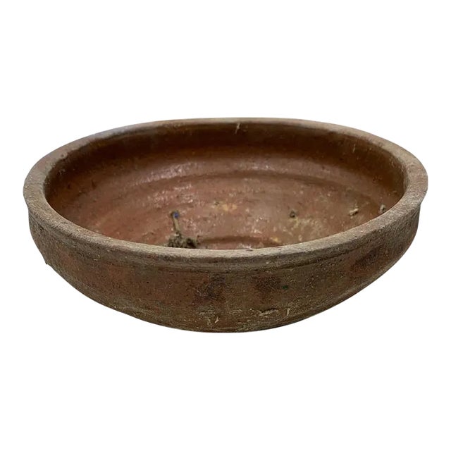 Antique Hungarian Folk Art Decorative Bowl For Sale