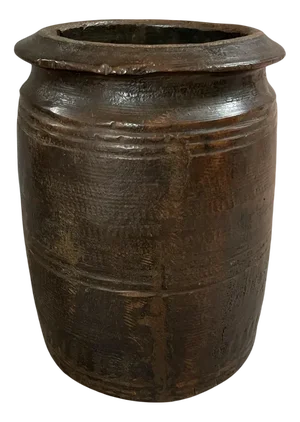 Wood Himachal Pot, 1930s