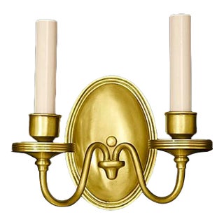 Colonia Sconce in Gold Finish For Sale