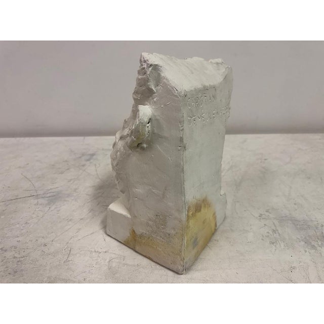 Plaster Model of a Classical Male Head, 1970s For Sale - Image 6 of 8