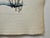 Henry Emil Salloch Original Watercolor on Paper Snowfield Under Heavy Skies. 1948. For Sale - Image 4 of 7