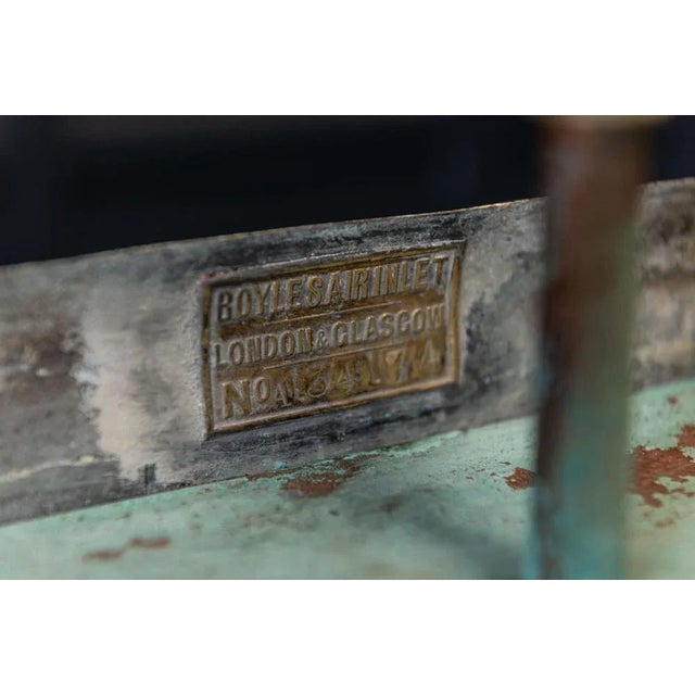 Large English London & Glasgow Air Vent Lamps, 19th Century, Set of 2 For Sale - Image 6 of 15