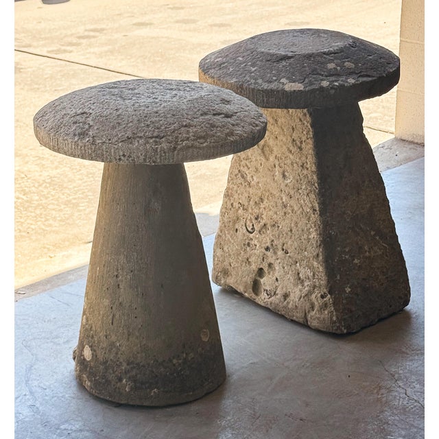 Large English Steddle or Staddle Stone for the Garden For Sale - Image 11 of 11