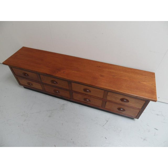 Vintage Dutch Sideboard with 8 Drawers, 1950s For Sale - Image 6 of 13