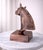 1970s Antique Copper Finish Metal Hand Carved Horse Head Bust Sculptures For Sale - Image 5 of 10