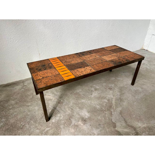 French Coffee Table from Vallauris, 1960 For Sale - Image 4 of 18
