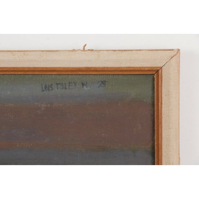Tan 1970s Lois Foley Still Life Oil Painting For Sale - Image 8 of 10