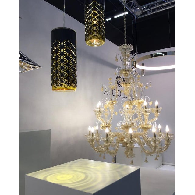 Antares Suspension Light in Bronze and Brass by Aggiolight For Sale - Image 10 of 12