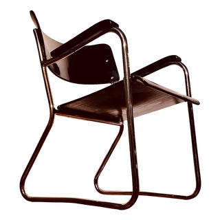 Bauhaus Mod. RS53 Armchair by H. & B. Rasch for Mauser Werke, Germany, 1934 For Sale