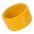 Bakelite Bracelet Bangle in Creamed Corn Yellow For Sale