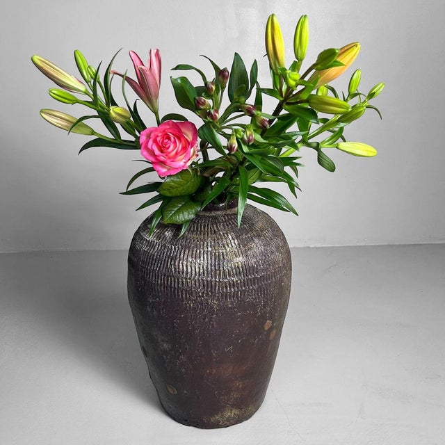 Meiji Tokoname (常滑) Tsubo Jar, Japan For Sale - Image 18 of 18