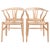 Model CH24 Wishbone Chairs in Oak by Hans J. Wegner and Carl Hansen, 1960s, Set of 4 For Sale - Image 14 of 14
