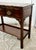 Harden Cherry Server Console Table Flip Top Vintage Chippendale Bar Buffet Shelf For Sale In Philadelphia - Image 6 of 14