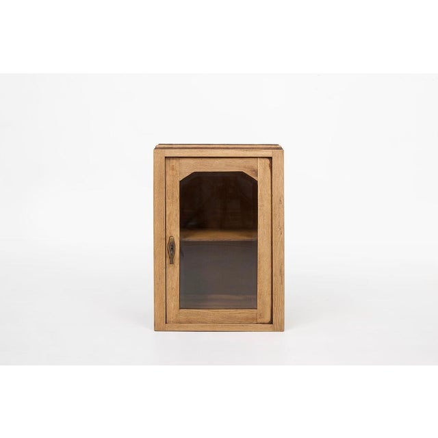 Mid-Century Modern Rustic French Table Display Cabinet, 1900s For Sale - Image 3 of 14