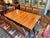 Ethan Allen Arts & Crafts Style Cherry Dining Table With Eight Slat-Back Chairs For Sale - Image 17 of 17