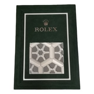 Vintage Advertising Wall Decor from Rolex Watches, 1990s For Sale