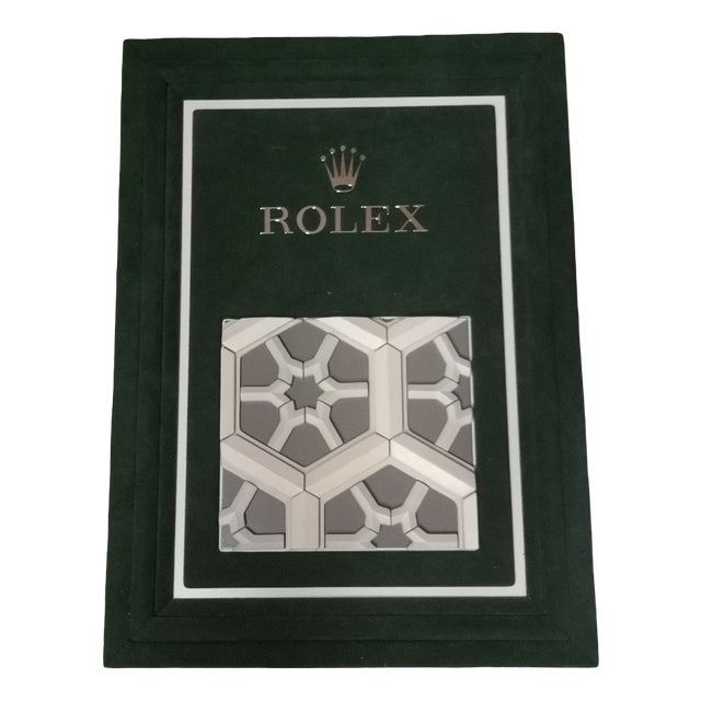 Vintage Advertising Wall Decor from Rolex Watches, 1990s For Sale