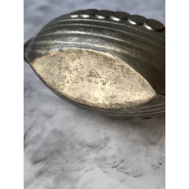 Vintage Just Anderson Viking Ship Salt Cellar For Sale - Image 4 of 10