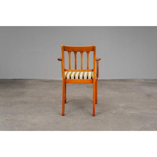 Wood English Style Chairs in Pine, Set of 6 For Sale - Image 7 of 18
