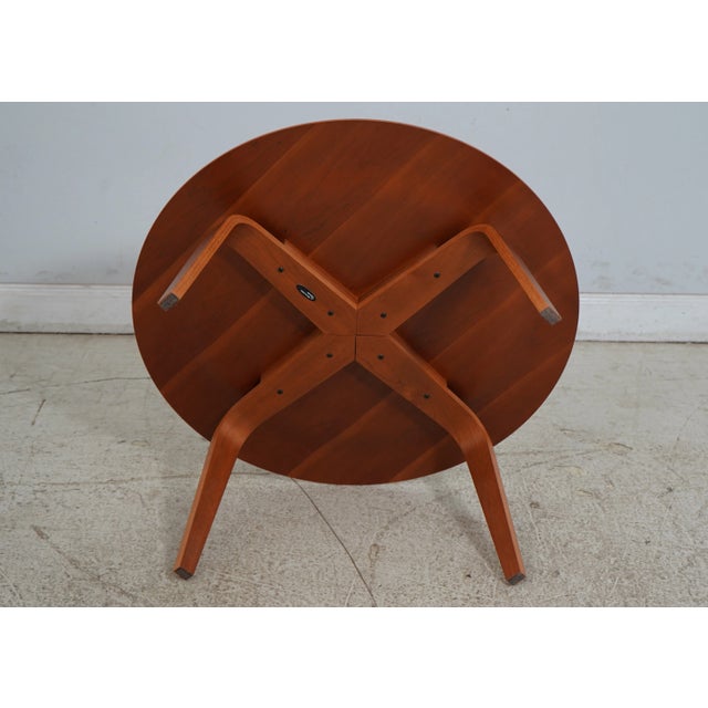 Herman Miller Eames Model Round Modern Coffee Table For Sale - Image 10 of 12