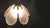 Vintage Italian Glass and Brass Chandelier, 1970s For Sale - Image 6 of 16