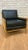 Vintage Interior Crafts Cane, Faux Bamboo and Black Leather Lounge Chair For Sale - Image 11 of 11
