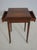 Maitland - Smith Maitland-Smith Two-Drawer Mahogany and Leather Flip-Top Game Table For Sale - Image 4 of 18