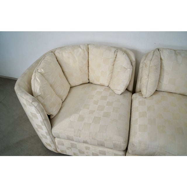 1970’s Mid-Century Modern Henredon 4-Piece Modular Sectional Sofa For Sale - Image 10 of 12