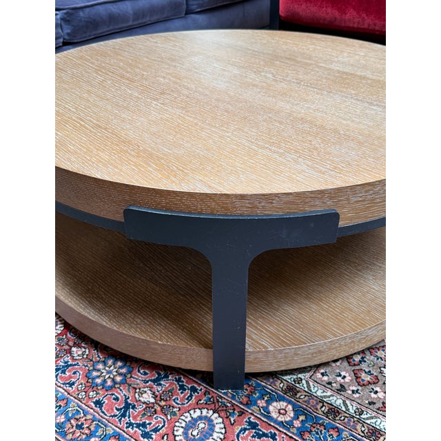 Rustic Holly Hunt Tudor Coffee Table For Sale - Image 3 of 12