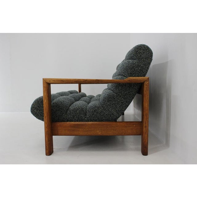 Wood Oak Sofa, Finland, 1960s For Sale - Image 7 of 18