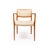 Mid-Century Modern Vintage Niels Otto Møller #65 Arm Chairs in Solid Teak Set of 6 For Sale - Image 3 of 8