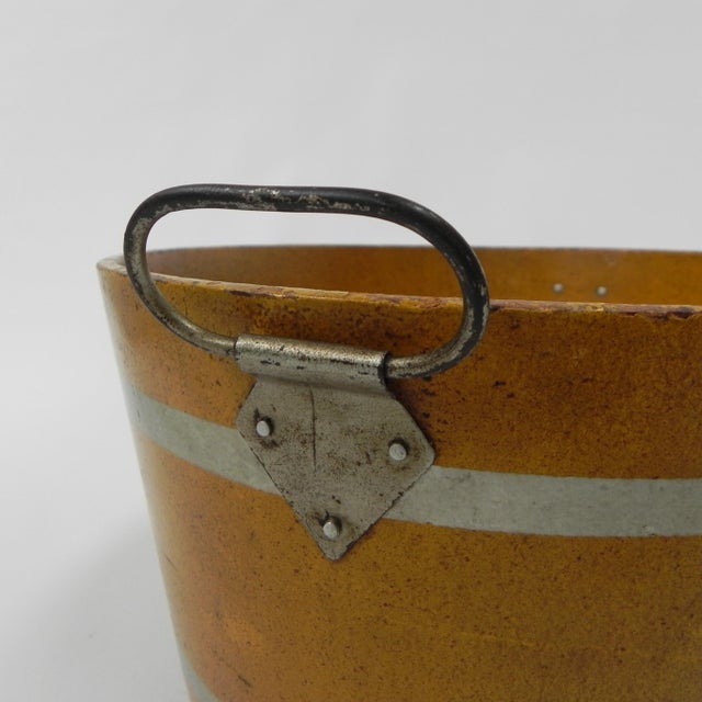 Wood Vintage Washbasin in Wood, 1920s For Sale - Image 7 of 18