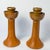 Ben Owen Sr Master Potter Candlesticks Pair Nc Pottery Tobacco Spit Glaze For Sale In Raleigh - Image 6 of 12
