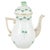 Porcelain Coffee Pot with Lid and Green Leaf Decoration from Herend, Hungary For Sale - Image 5 of 5