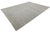 Modern Solid Grey Wool Area Rug – Minimalist Contemporary Neutral Japandi For Sale - Image 11 of 12