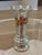 Antique 19th Century Bohemian Hand-Painted Floral Mercury Glass Vase For Sale - Image 10 of 15