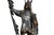 Rustic C. A. Pardell "Triumphant" (Chief Four Bears) Mixed Media Bronze Sculpture, Legends Studio For Sale - Image 3 of 10