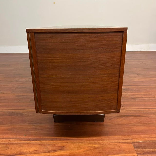 Teak & Rosewood Trestle Base Sideboard For Sale In Seattle - Image 6 of 18