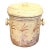 19th Century French Provence Glazed Terracotta Storage Pot With Lid For Sale
