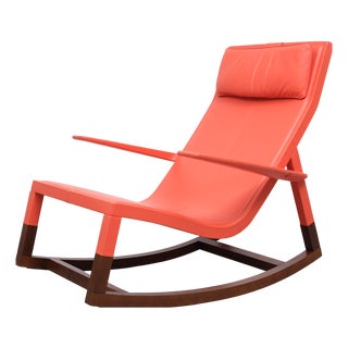Dondo Rocking Chair by Jean-Marie Massaud for Poltrona Fraus, 2000 For Sale