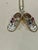 Pair of Shoe Charms with Precious Stone Pendant Necklace and Yellow Gold Chain For Sale - Image 17 of 18