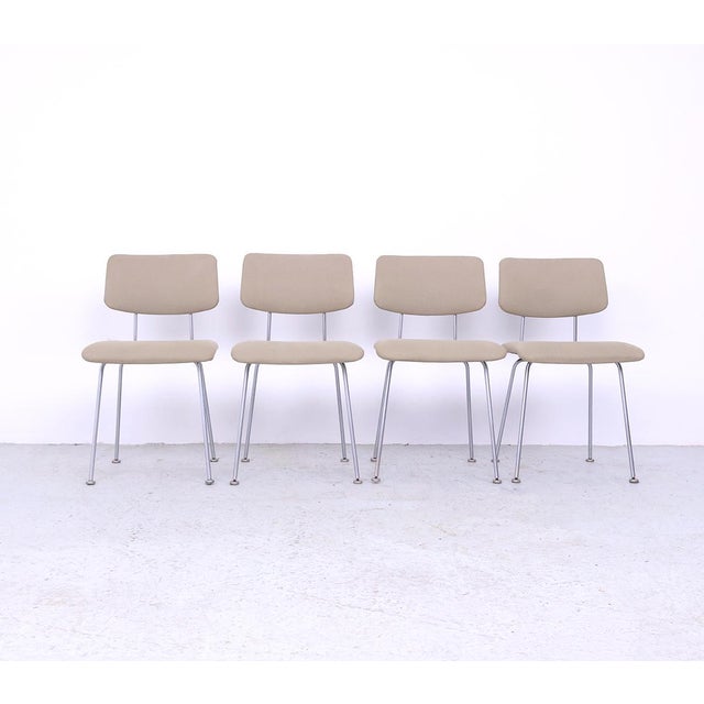 Model 1263 Dining Chairs by A.R. Cordemeijer for Gispen, 1960s, Set of 4 For Sale - Image 16 of 16