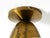 Large Mid-Century Modern Brass Ceiling Lamp, 1950s For Sale - Image 11 of 16