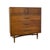 Broyhill Vintage Mid Century Modern Broyhill Sculptra Walnut Highboy Dresser. For Sale - Image 4 of 10