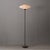 Not Yet Made - Made To Order Roswell Torchiere Floor Lamp - Matte Black, Walnut, Washi Linen Shade, Black Marble Base, Dimmer Switch For Sale - Image 5 of 16