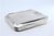 Matte Silver Cigarette Case with Cut Corners For Sale - Image 6 of 10