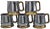 LastChance!Vintage J S T Brass & Stainless Beverage Mugs - Set of 5 For Sale - Image 9 of 9