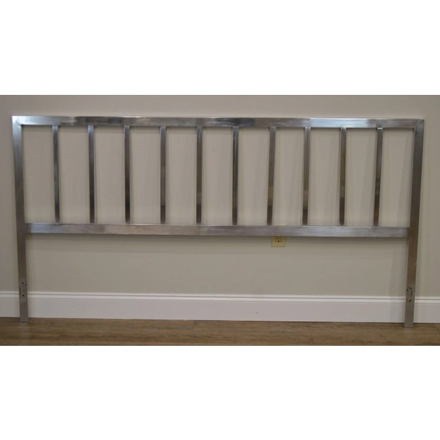 High Quality Mid Century Modern Designer Headboard Circa 1970's (Unsigned Maker)