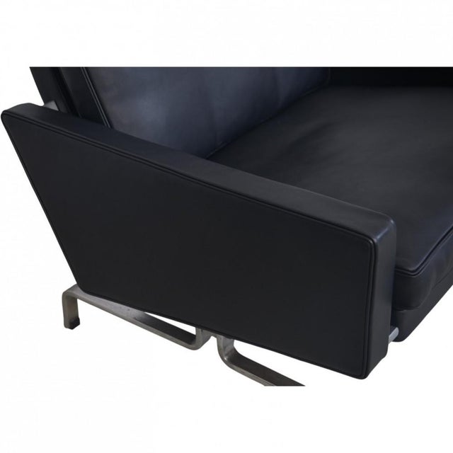 1970s PK31/1 Chair in Black Aniline Leather by Poul Kjærholm, 1970s For Sale - Image 5 of 18