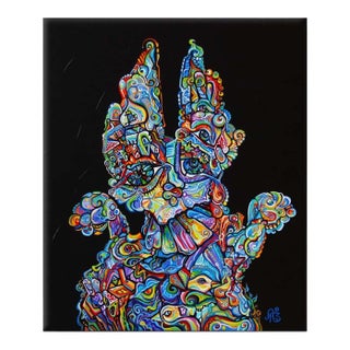 Alexander Arshansky, "Black Rabbit" Abstract/Cubist Piece For Sale